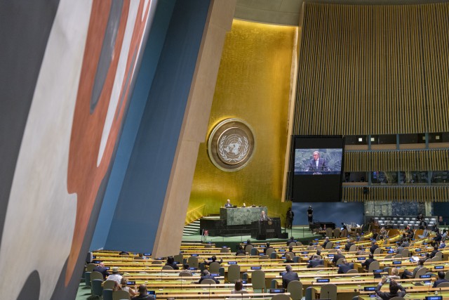 Secretary-General António Guterres addresses the  General Assembly 75th session: General Debate

-        Report of the Secretary-General on the work of the Organization
